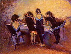 You Know - pastel painting by Maria Yu You Know - pastel painting by Maria Yu